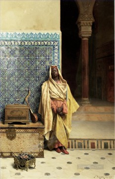 Árabe Painting - Lidera Bonhams Ludwig Deutsch Orientalismo Árabe